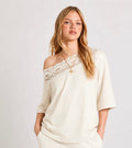 Off shoulder lace top