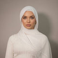 حجاب شيفون دانتيل